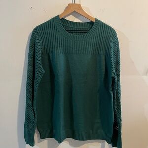 Womens Green Sweater